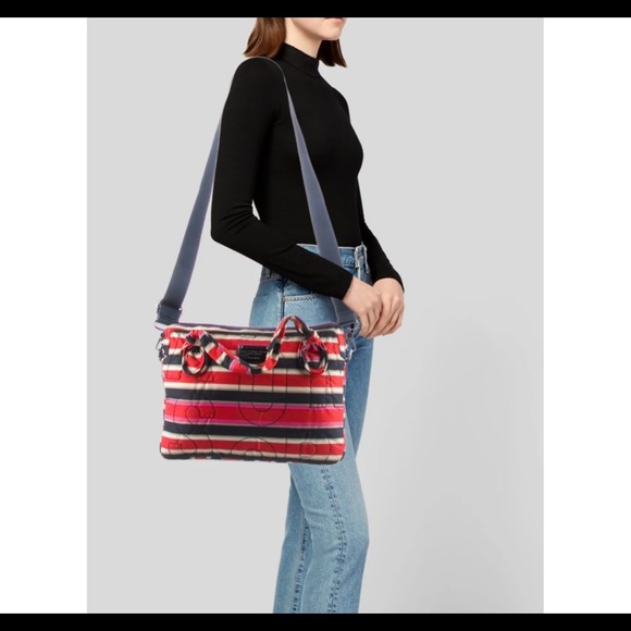 NEW Marc Jacobs nylon laptop computer bag-commuter case 13 inch - Picture 2 of 15